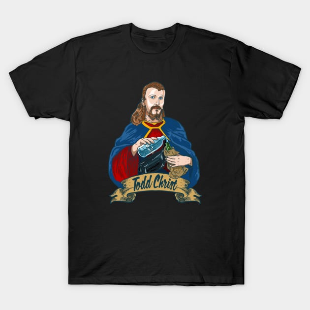 Bogan Christ T-Shirt by Harley Warren